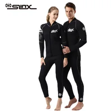 Гидрокостюм SLINX для мужчин и женщин Высокое качество 3 мм неопреновый плавательный и дайвинг костюм для серфинга Сплит Сноркелинг толстый Дайвинг костюм