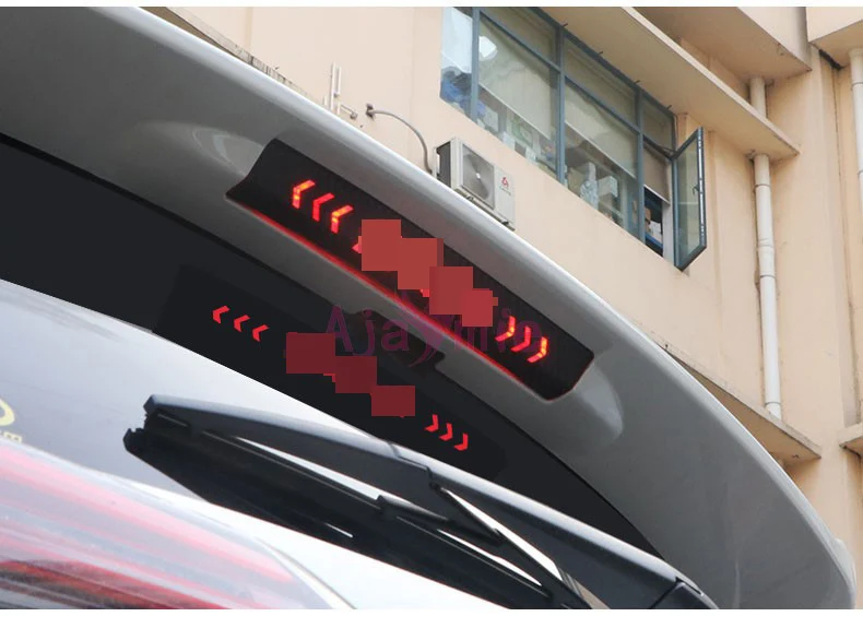 

Rear Break Lamp Film Light Carbon Fiber Emblem Strips 2009-2017 Car Sticker Styling For Toyota RAV4 Accessories