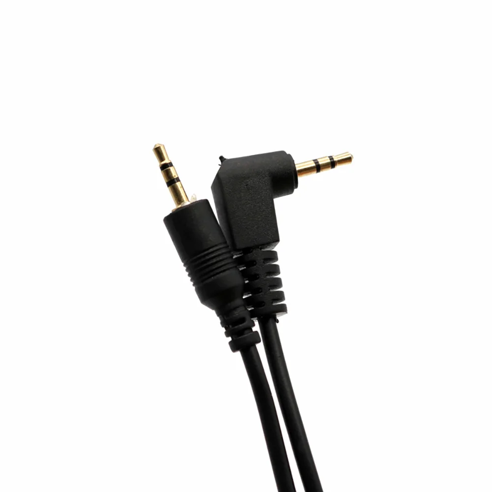 2.5mm E3 Shutter Release Cable With 90 Degree Plug Remote Control Cable Replace for Canon 77D/M6/80D/70D/60D/500D/400D/300D