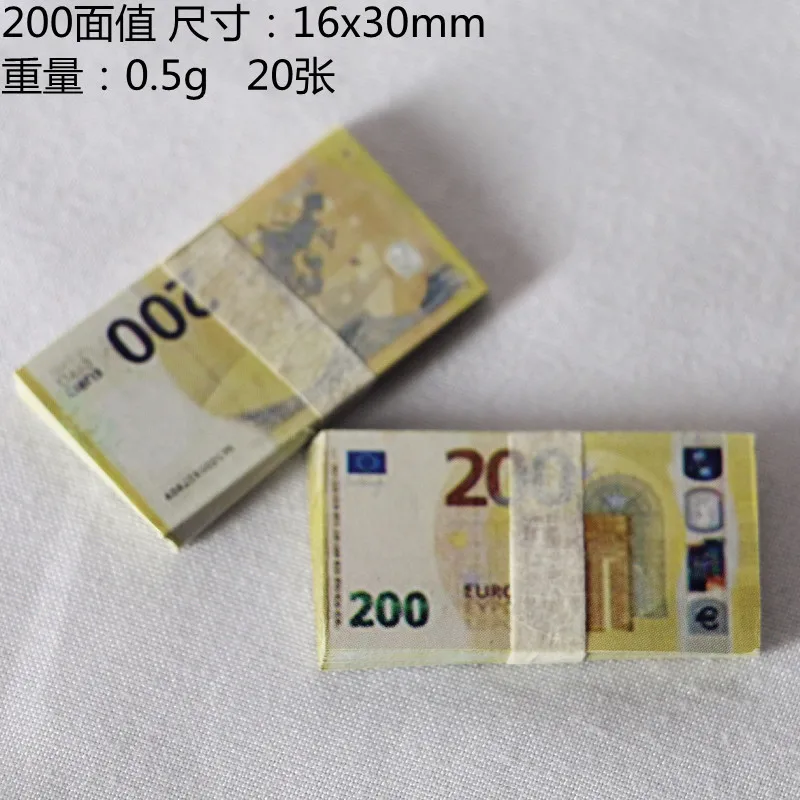 5 Bundles Mini Dollars Money Miniature Banknotes Children Toys Gifts Dollhouse Miniature Accessories miniature ornament miniature figurines