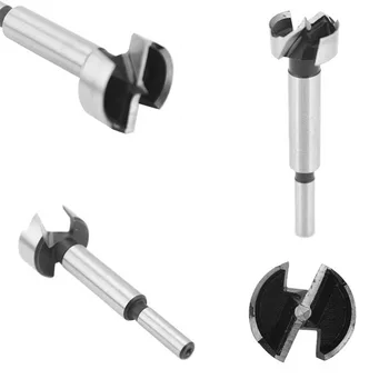 

High Speed Steel Hole Cutter Drill Bit Centering Point Wooden Surfaces Woodworking Particleboard Power Drilling Tools
