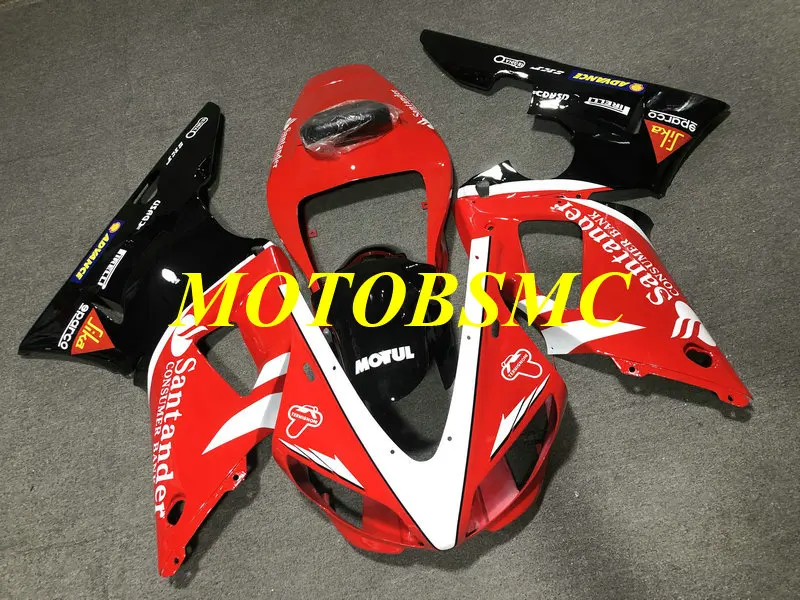 Комплект обтекателей для мотоцикла YZFR1 98 99 YZF R1 1998 1999 YZF1000 yzfr1 ABS пластик красный