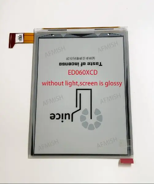 ED060XCD 100% новый eink ЖК дисплей экран с подсветкой без касания для электронных книг