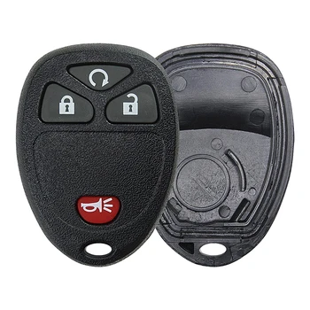 

1Pcs 4 Buttons Keyless Entry Remote Key Shell For Buick Cadillac Chevy GMC Keyless Remote Car Entry Key Fob Shell Case 4b RS