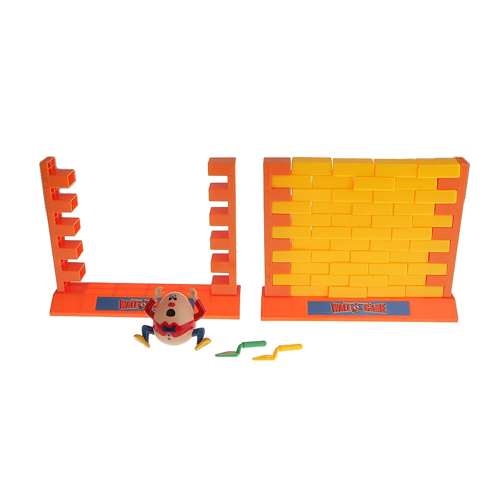 Humpty Dumpty The Wall Game Pushing Out Bricks Children Play Game Toy Set