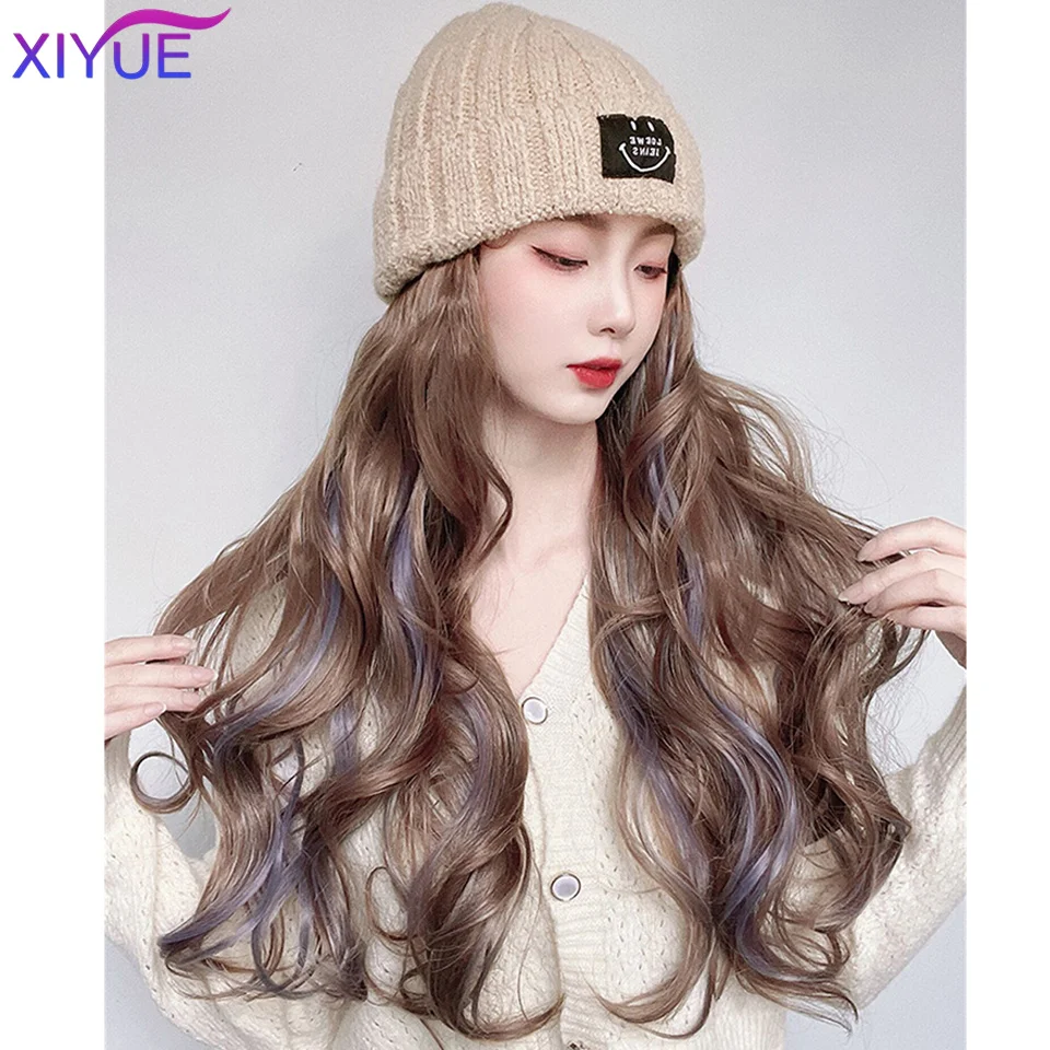 XIYUE-Longo Lolita Sintético Metade Headband Peruca, Faixa de Cabelo, Clip  na Extensão do Cabelo, Liso e Encaracolado, Hairpie Sem Costura, Bonito -  AliExpress