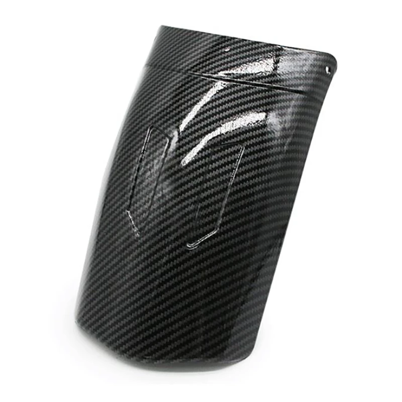 Motorcycle Front Fender Extender Carbon Fiber Wheel Mudguard Extension Universal For Honda Yamaha Kawasaki 21X12cm |