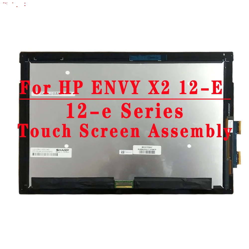 Schermo Lcd Per Laptop Edp Da 12.3 Pollici 1920X1280 40Pin Assembly Assemblaggio Con Touch Per Hp Envy X2 12 E Serie 12-E X2 12-E 12 E