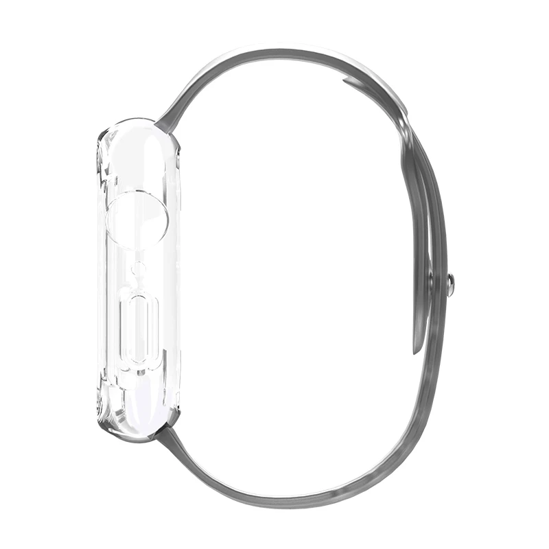 Браслет Samrt для часов Apple, ремешок на запястье 1, 2, 3, 4, Iwatch, 42 мм, 38 мм, моющийся силиконовый ремешок с аксессуарами из ТПУ