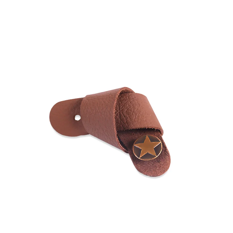 Guitar Neck Strap Guitar Strap Leather Head Belt Holder Button Safe Lock Ukulele Bass Folk Acoustic Electric Accessories guitar accessories,guitar strap