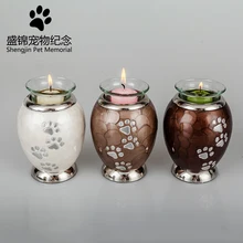 Shengjin лапы к небесам Tealight Pet Urn-Keepsake Urn для пепла