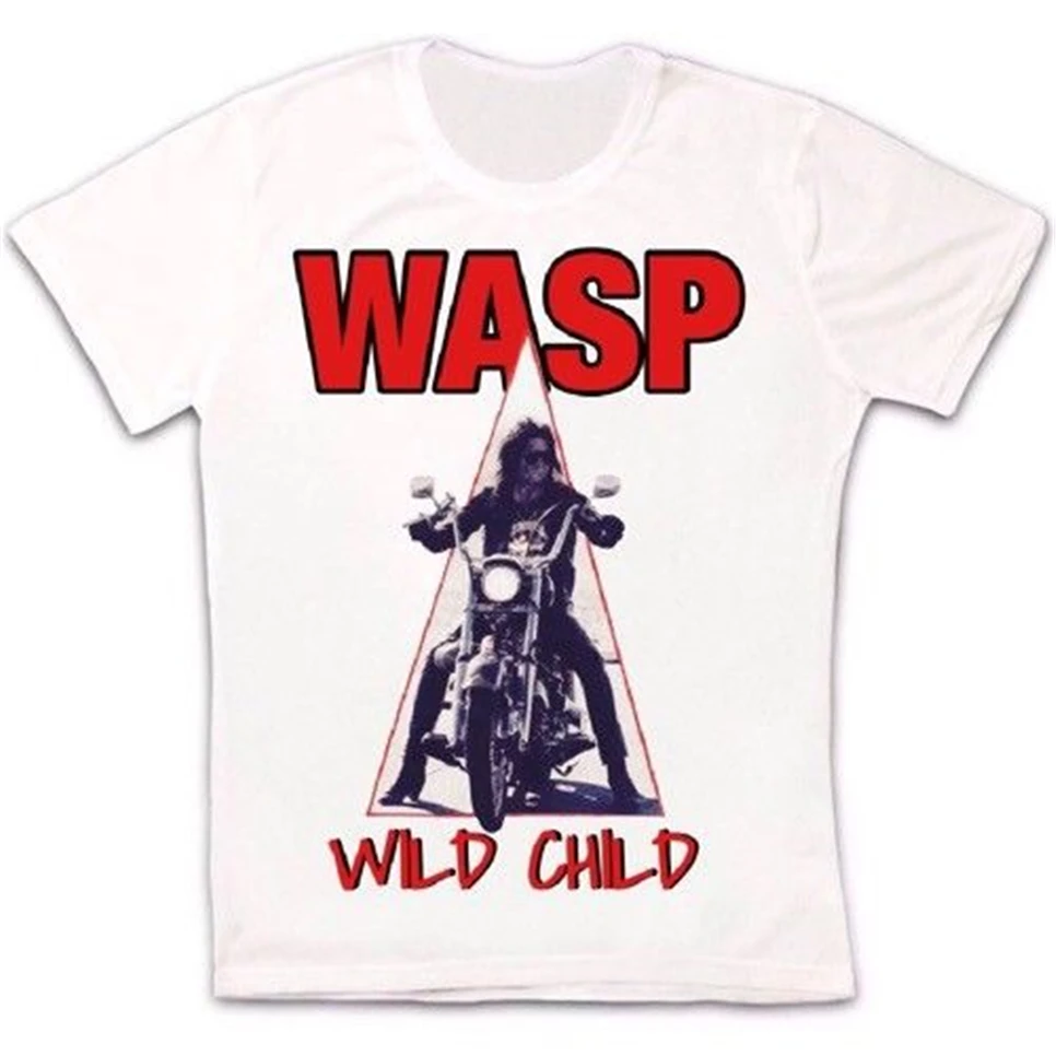W.a.s. Wild Child➅ футболка унисекс с тяжелым металлическим ремешком Twisted Sister 57