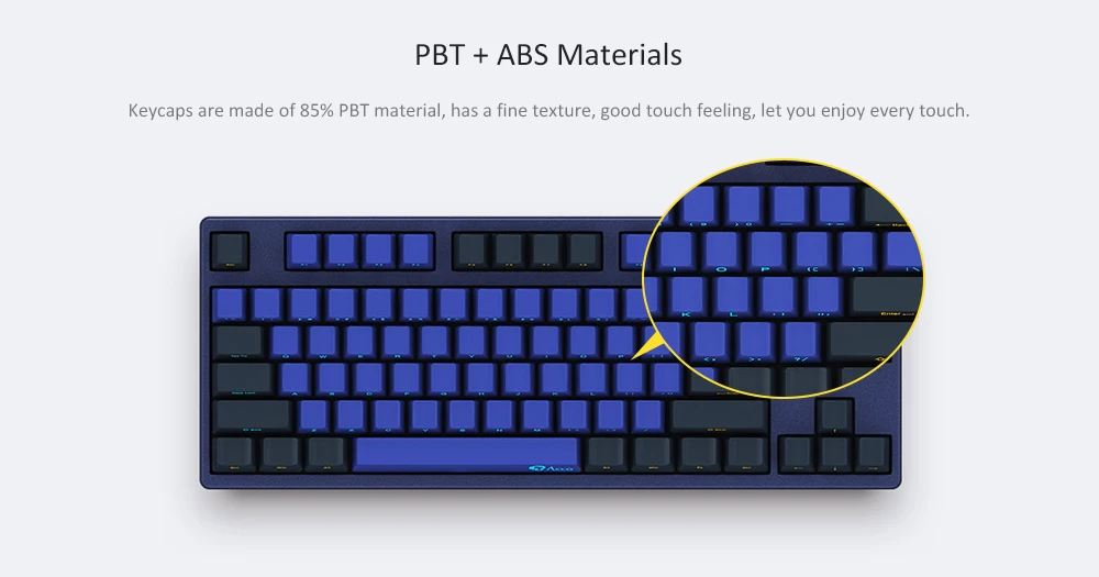 AKKO 3087 SP Horizon Skyline Cherry Cherry Axis Game Mechanical Keyboard 87 Key, TYPE-C Interface