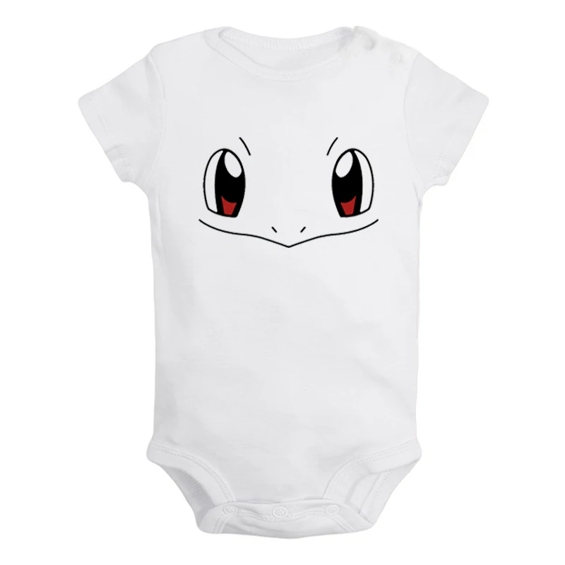 JcBaby097WD Милый костюм для новорожденных мальчиков и девочек с покемонами, чармандером, бульбазавром, сквиртлом, комбинезон с принтом, боди для младенцев, одежда с короткими рукавами - Цвет: JcBaby097WD