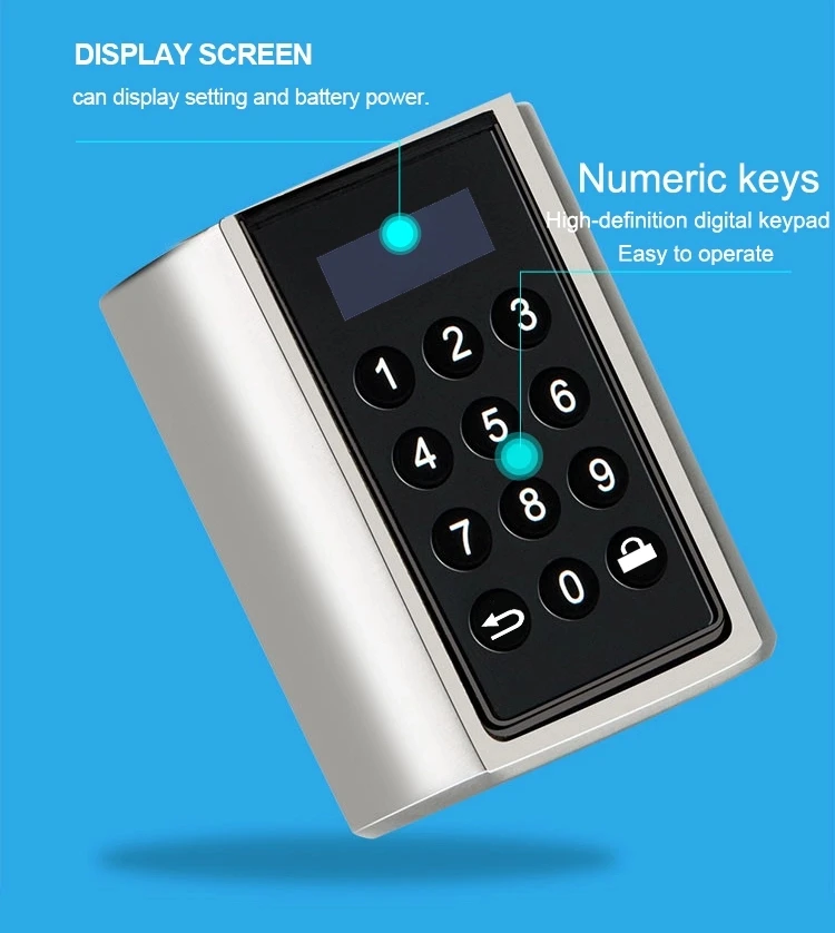 L6PCB лучший Умный Замок DIY APP электронная клавиатура RFID цифровой дверной замок для управления Airbnb-модель ЕС