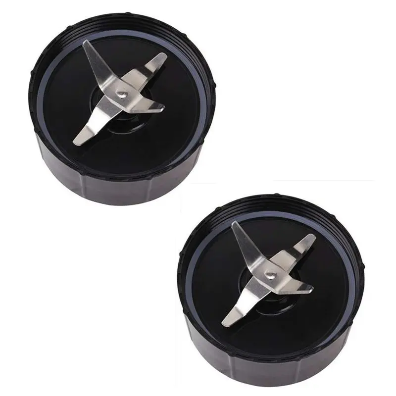 

XMX-Pack of 2, Cross Blade Replacement Part Compatible With Original Magic 250 W Blender Food Processor, Juicer and Mixer (Model