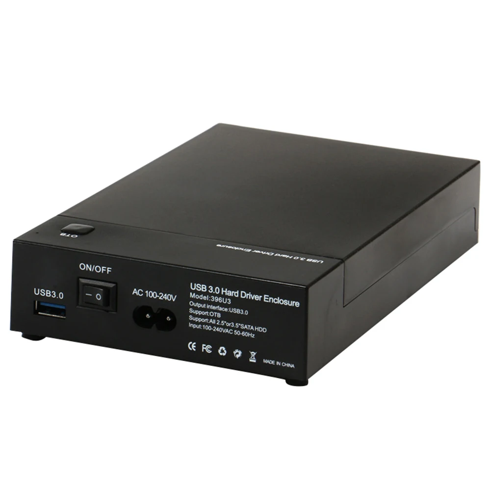 2.5 3.5 SATA 5Gbps ϵ ̺ ũ Ŭ  SSD HDD ũ ̽ UASP ڽ 8 ׶Ʈ ̺, OTB ĳ ̽