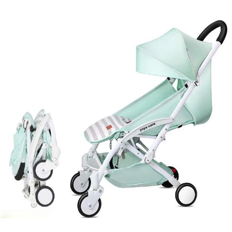 

Yoya care Lightweight folding baby Stroller 2 in 1 aluminum alloy can be on the airplane travel system child pram for newborn