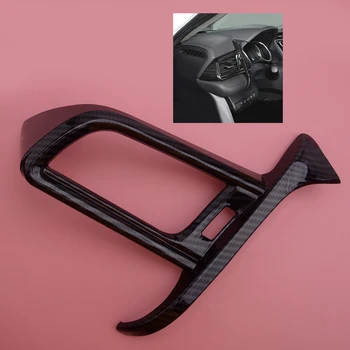 

CITALL Carbon Fiber Style Interior Left Side Air Vent Outlet Cover Trim Frame Fit For Toyota Camry 2018 2019 2020