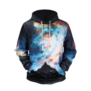 

3D Printed Space Star Galaxy Hoodies Men/Women Casual Hipster Sweatshirts Streetwear Boys/Girls Black Clothes Oversized Tops 6X