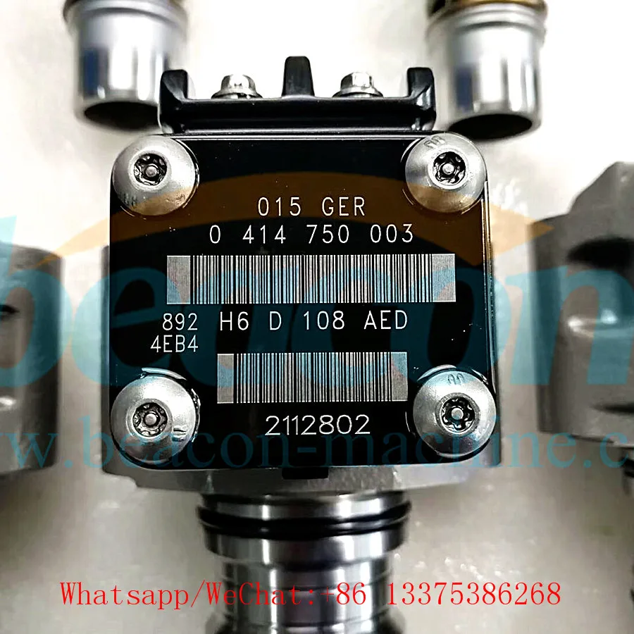 Дизельный блок Насос Топливный насос впрыска 0414750003 для Volvo D6D EC210B DEUTZ BF6M2012C OEM