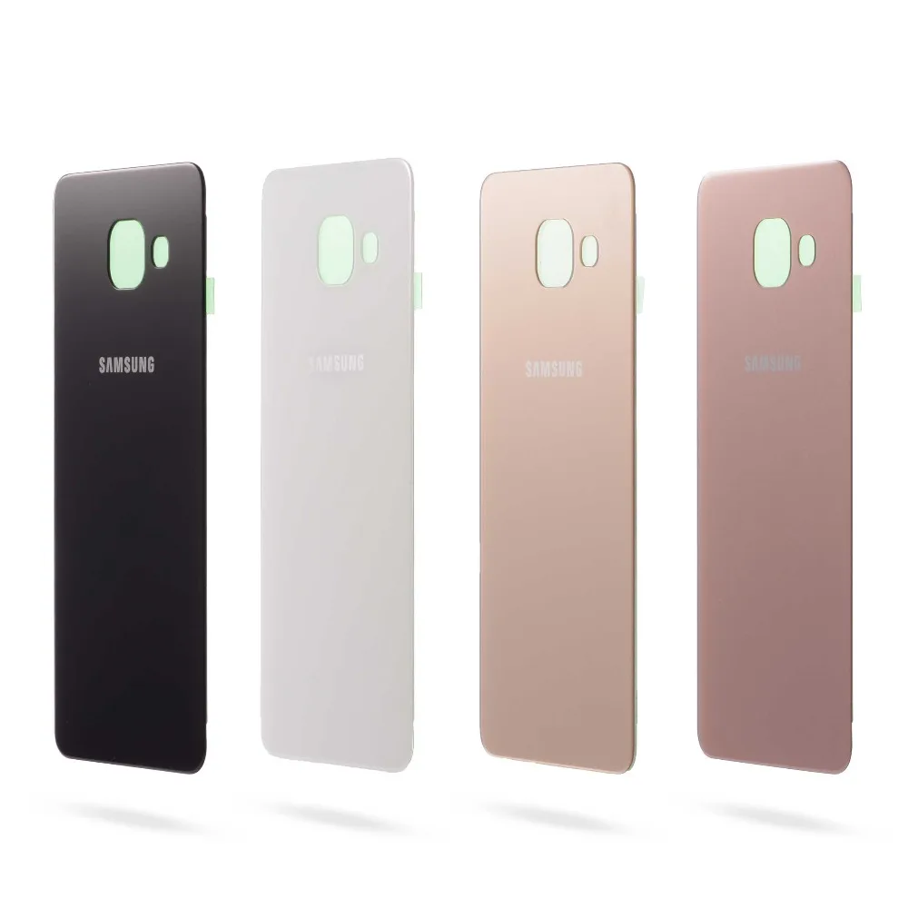 Задняя крышка батарейного отсека для Samsung Galaxy A3 A310 A310F A3100 задняя крышка корпуса батарейного отсека Запасные части