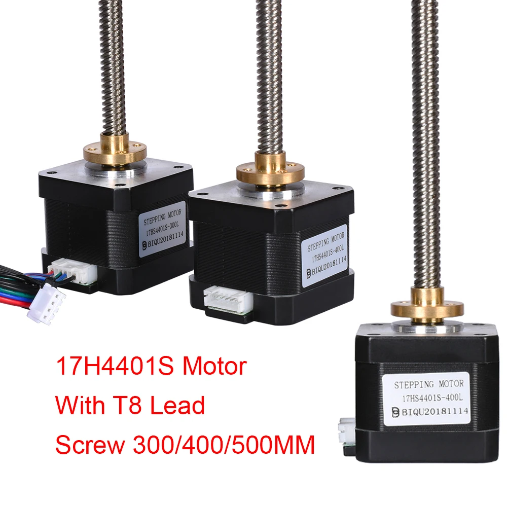 Nema17 Stepper Motor Screw 17H4401S 42 Motor T8 Lead Screw 300/400