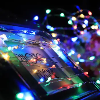 

Fairy String Led Fairy Lights Fairy Light Landscape Lamp Outdoor Festival Yard Xmas Decor Garden Copper Wire 50LED