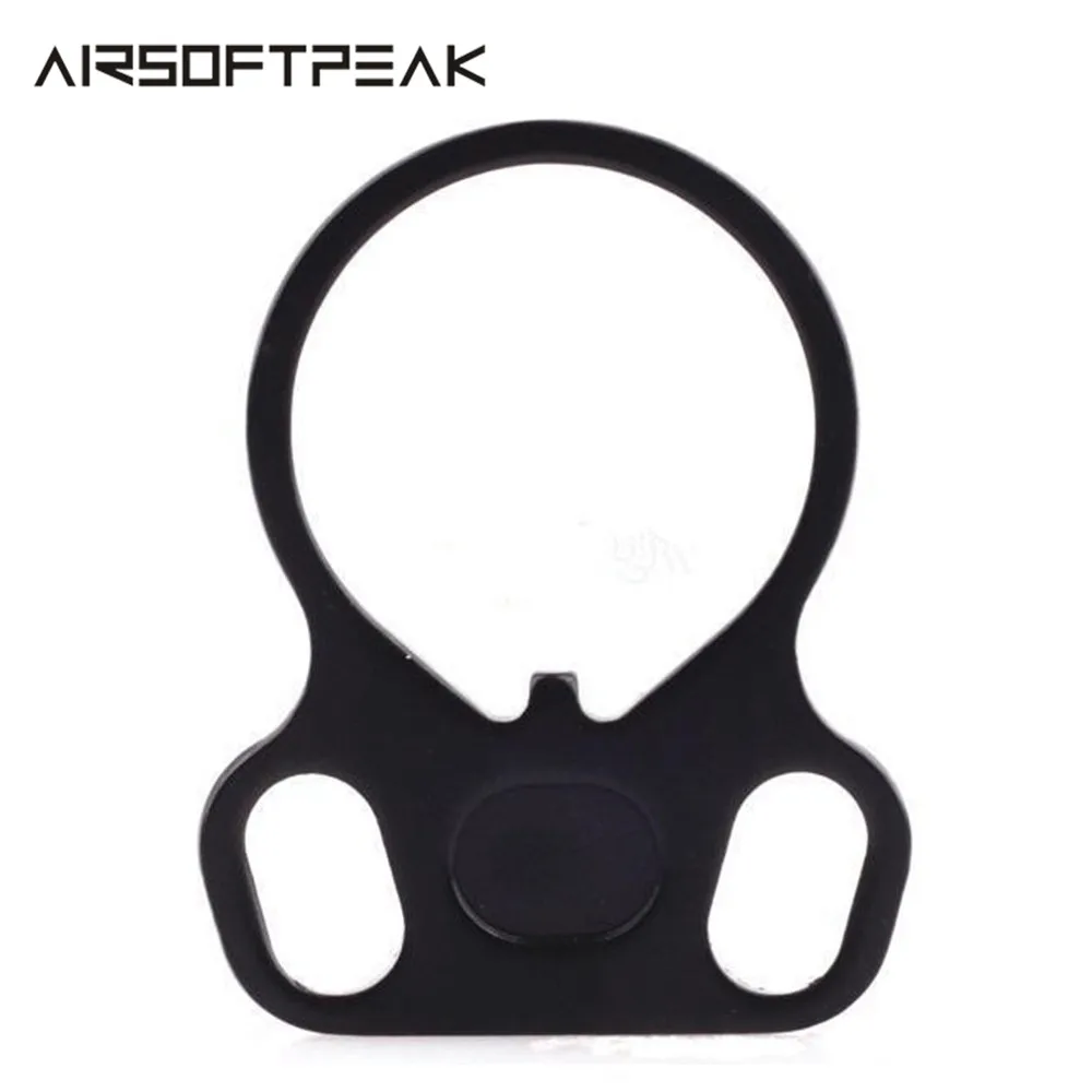 

Tactical End Plate Sling Adapter Gun Accessories Dual Loop Ambidextrous One Single Point Sling Mount for AR-15 M-4 M4 HT37-0004