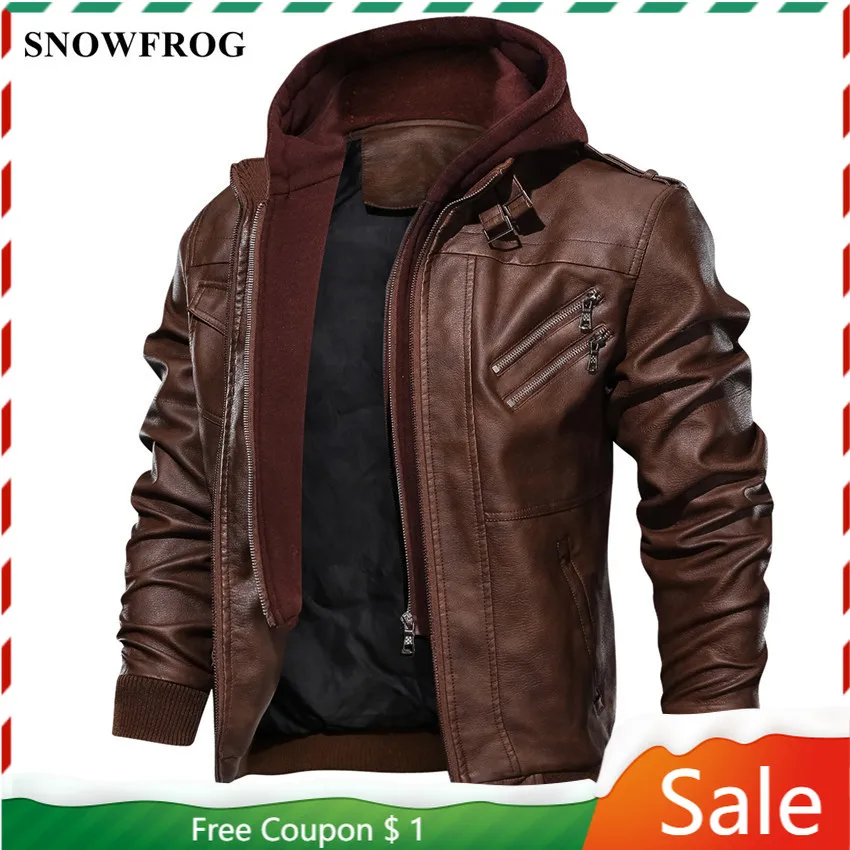 Chaqueta para hombre, abrigos chaquetas de tipo motorista, de piel sintética, abrigo de piel de Cachemira marrón, otoño 2020