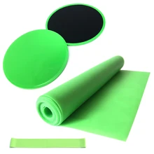 Набор дисков для йоги, 4 шт., резистентный ленточный латексный ремень, идеальный брюшный сердечник, Тренировочный Набор для тренажерного зала, йоги, пилатеса, Rehab