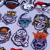 Parche para ropa Gorilla, parches bordados Punk Diy para ropa, Calaveras, rayas en tela, pegatinas para camisetas, insignias, Parche de Pin ► Foto 1/6