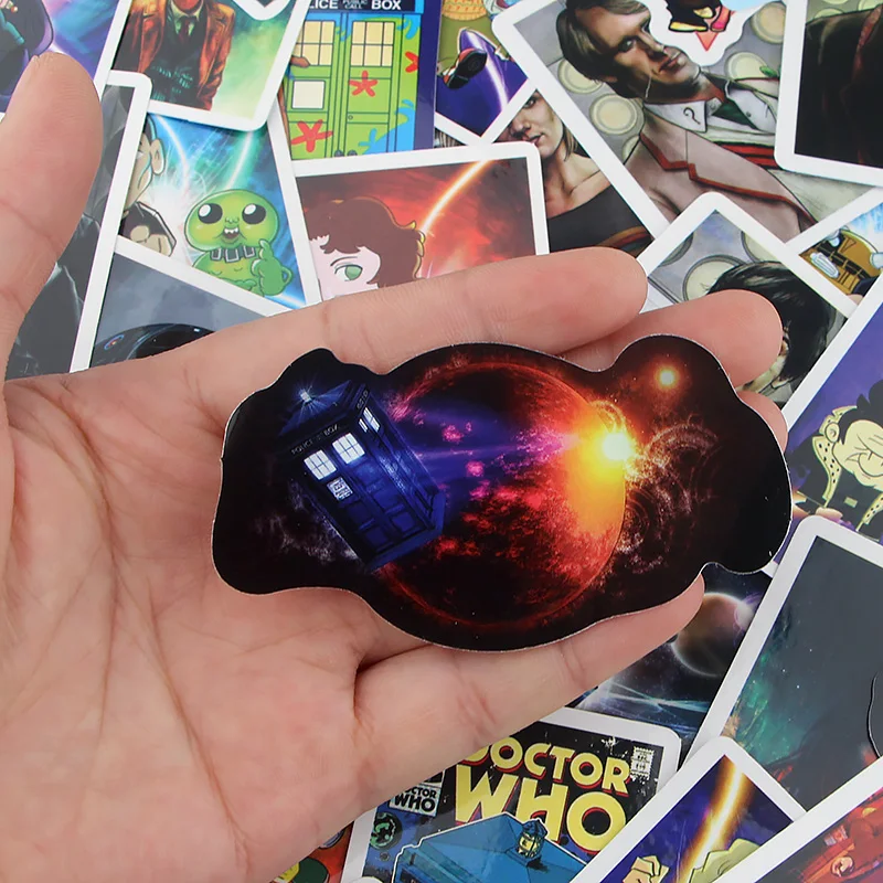 Patchfan 48 шт. doctor who ПВХ водонепроницаемые наклейки для скрапбукинга багаж скейтборд телефон ноутбук мото велосипед настенная гитара A2364