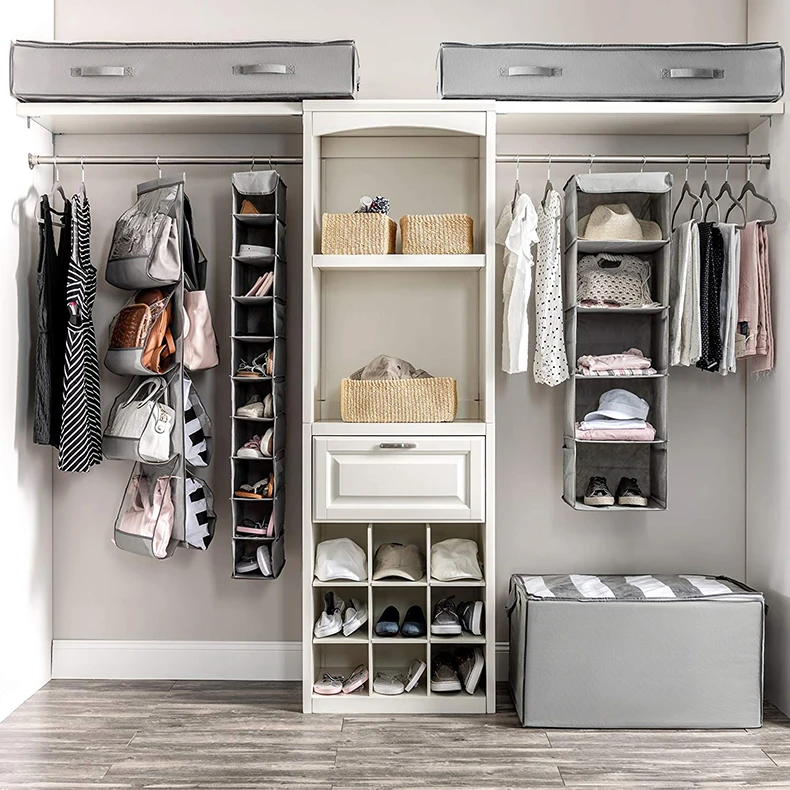  5-Shelf Fabric Closet Hanging (3)