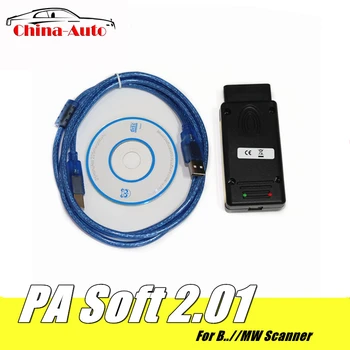 

High Quality Professional Scanner PA Soft 2.01 Scanner PA 2.01 Car Diagnostic Scanner Tool