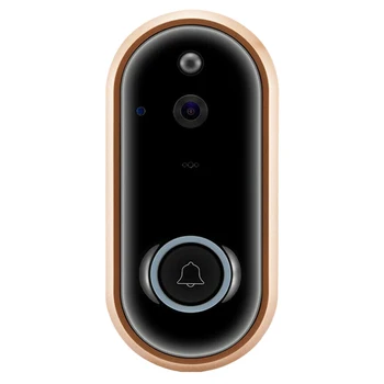 

1080P WiFi Doorbell Smart Home Security Camera Two-Way o PIR Motion Detection IR Night Vision Wireless Doorbell for IOS and