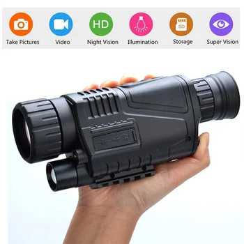 

5X40 Infrared Digital Night Vision Telescope Military Tactical Monocular High Magnification HD Vision Monocular Telescope