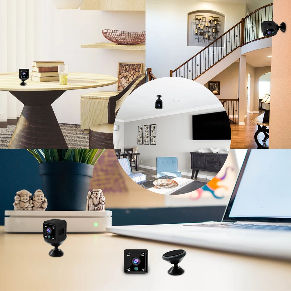 Мини WiFi камера HD 720 P/1080 P DVR камера видеокамера ночного видения камера детектива движения IP камера