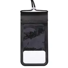 5,1-6 дюймов герметичный водонепроницаемый чехол для телефона подводный сенсорный экран Камера Двойной экран Перспектива с ремешком на руку