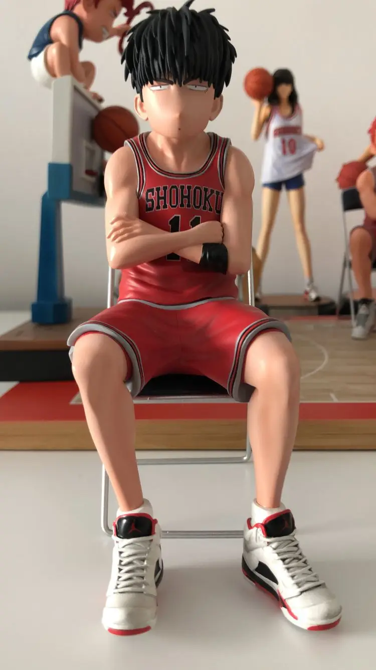 Белый Slam Dunk скамейка Yingmuhuadao Chuanfeng Mitsui Life Ryouta Miyagi chi mu банды xian в коробке гаражный комплект