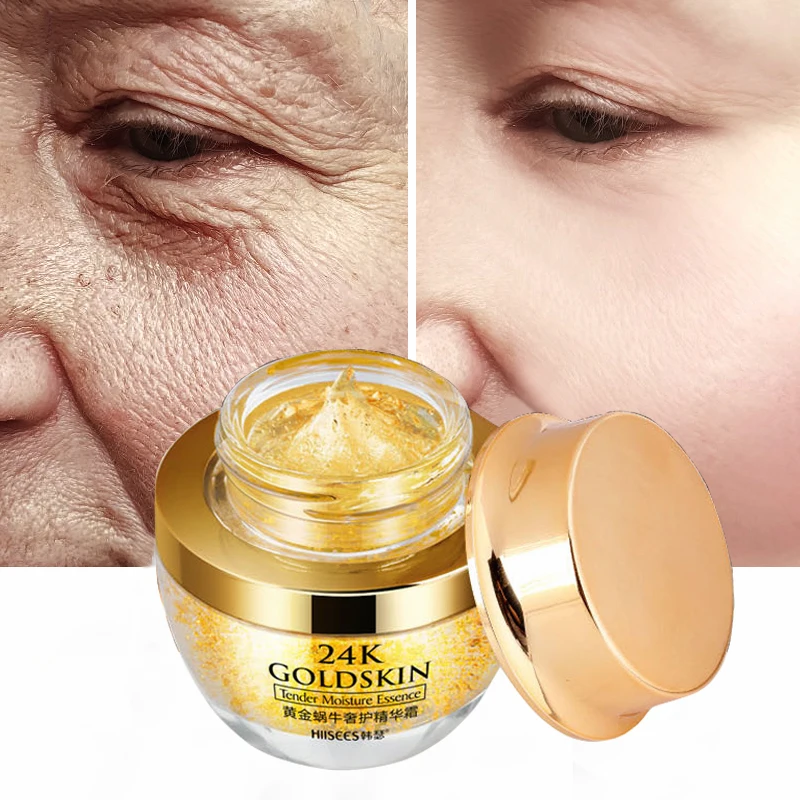 Крем от морщин после 60. 24 K Gold Collagen с улиткой. Корейский крем 24k Gold. Collagen face Cream 24 Gold. 24 K Gold Collagen Snail Firming Eye Essential Cream.