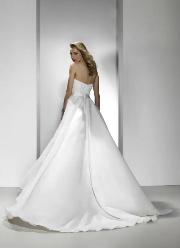 Новое поступление платье de mariee vestido de noiva ТРАПЕЦИЕВИДНОЕ Дешевое длинное красивое свадебное платье из органзы платья для матери невесты