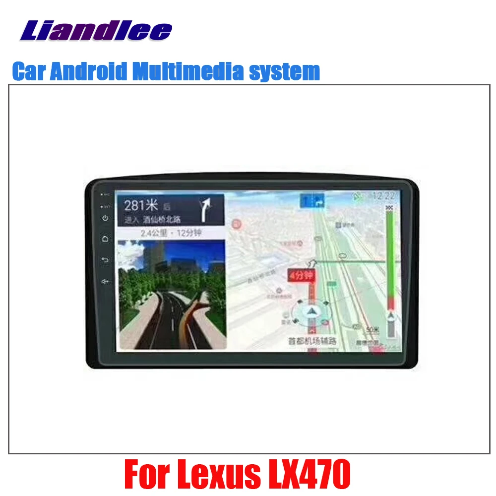 machine Liandlee Android 2+ 32G для Lexus LX470 1998~ 2002 стерео автомобильный экран Carplay DVR камера Wifi BT gps Navi навигация карта медиа - Цвет: machine