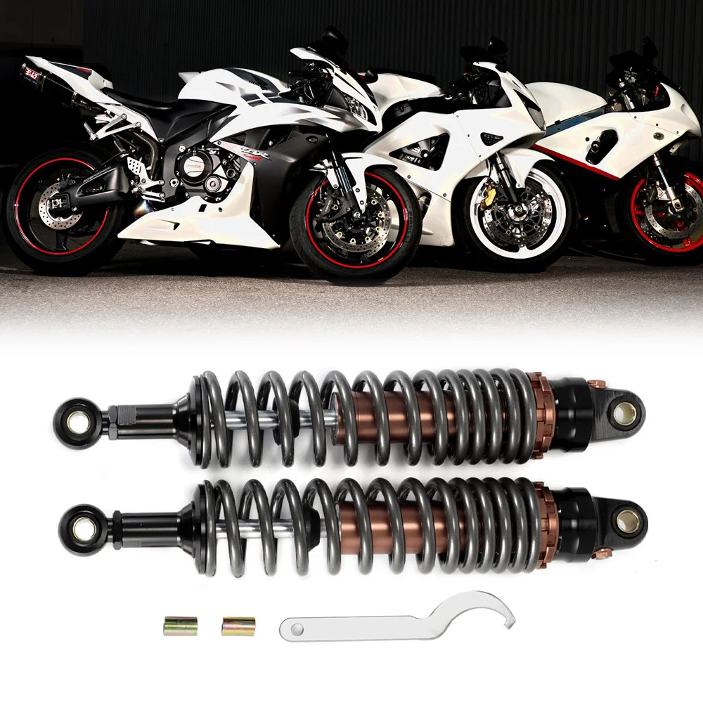 

Universal 360mm 14.17" Titanium Motorcycle Off-Road Moto Mountain Dirt Bike Rear Front Shock Absorber Suspension Protector D15