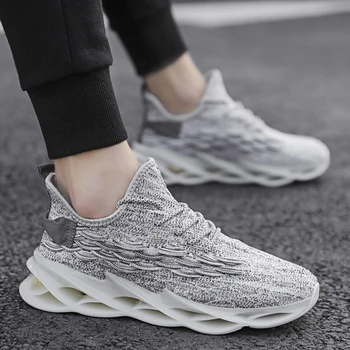 

Fashionable plus size men's sports shoes light and breathable ladies running shoes high quality casual shoes mesh sports shoes