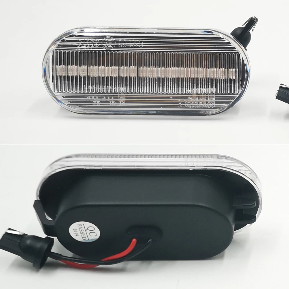 1 пара для Volkswagen VW Bora Golf 3 4 Passat 3BG Polo SB6 светодиодный динамический боковой маркер указатель поворота светильник последовательный мигалка светильник