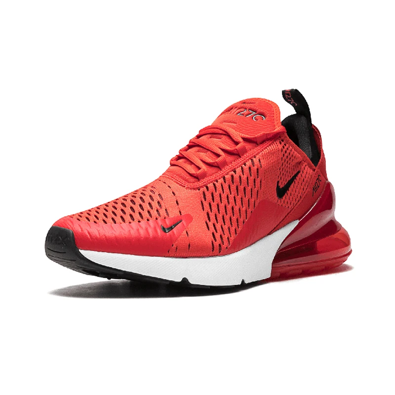 Женские кроссовки для бега Nike AIR MAX 270, черные Нескользящие износостойкие легкие спортивные кроссовки, AH6789-001