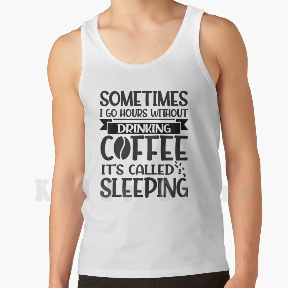 Canottiere Da Caffè Adorate Canottiera 100% Cotone Dipendente Caffè Vero Caffè Nostalgia Culto Caffè Caffè Amante Bevanda