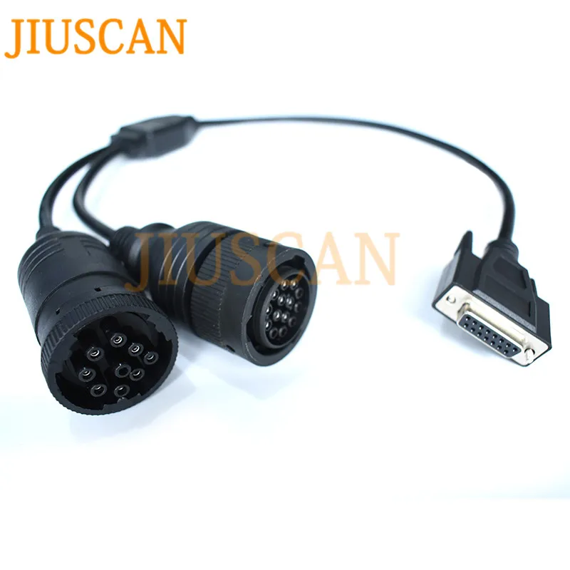 JIUSCAN9 9-контактный разъем и 14-контактный "Ъ" кабель для ET сообщение 3 адаптер в комплекте