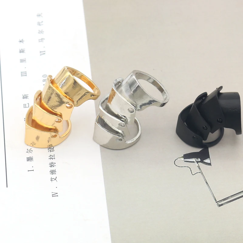 Finger ring jewelry accessories Punk Creative Joint Armor Knuckle Metal Ring for Men Women Wearable Jewelry Trendy Accessories Gifts